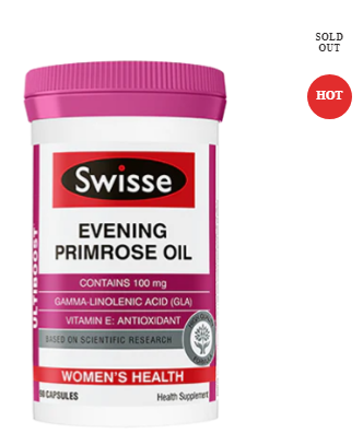 Swisse Ultiboost Evening Primrose Oil
