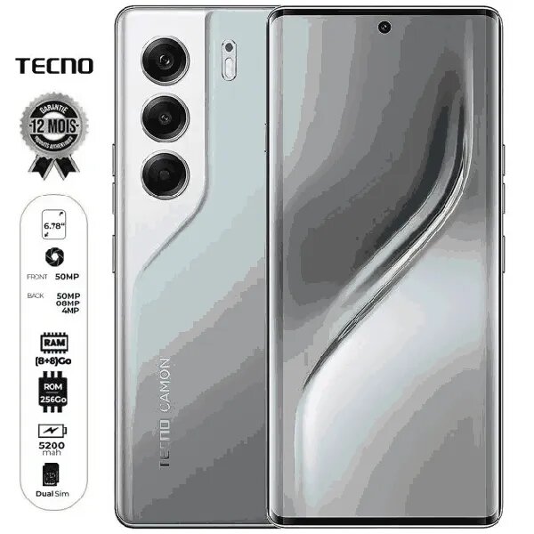 Smartphone TECNO Camon 50MP