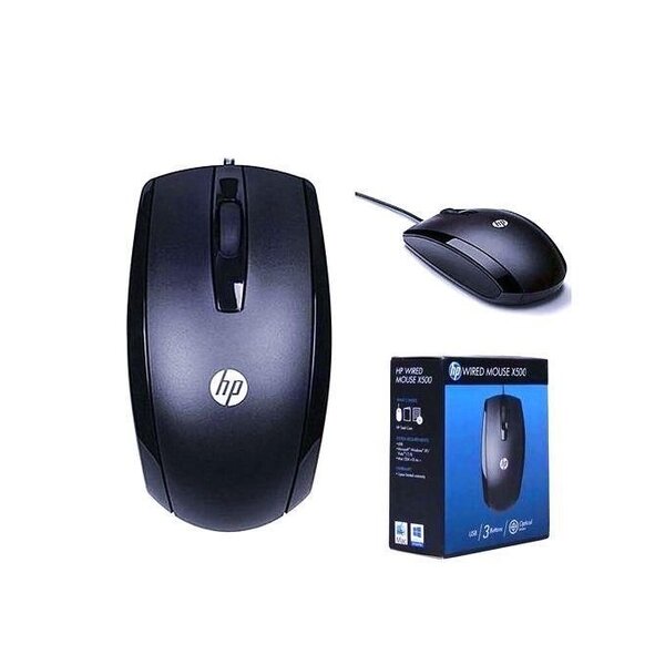 Souris HP filaire optique USB X500
