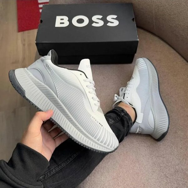 Baskets blanches BOSS élégantes