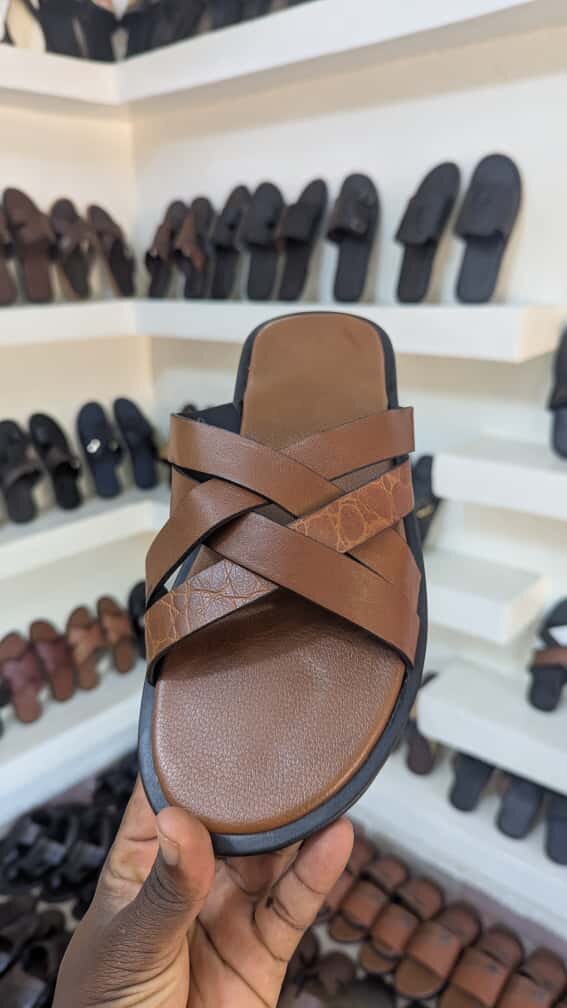 Sandales en cuir stylées pour hommes