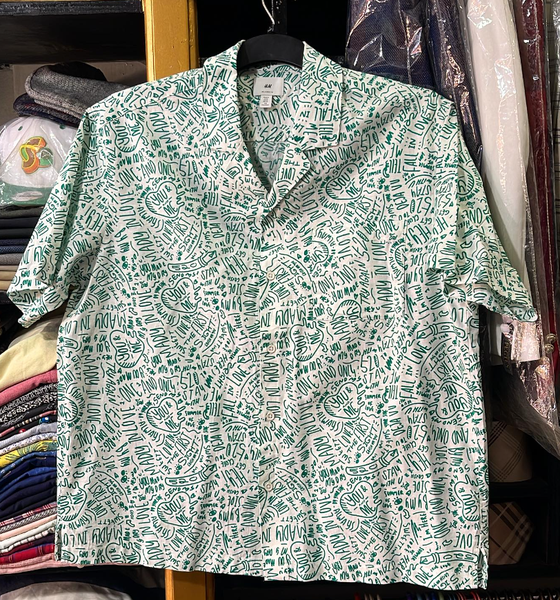 Mens Casual PRINT SHIRT