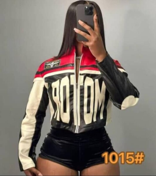 Veste motarde élégante