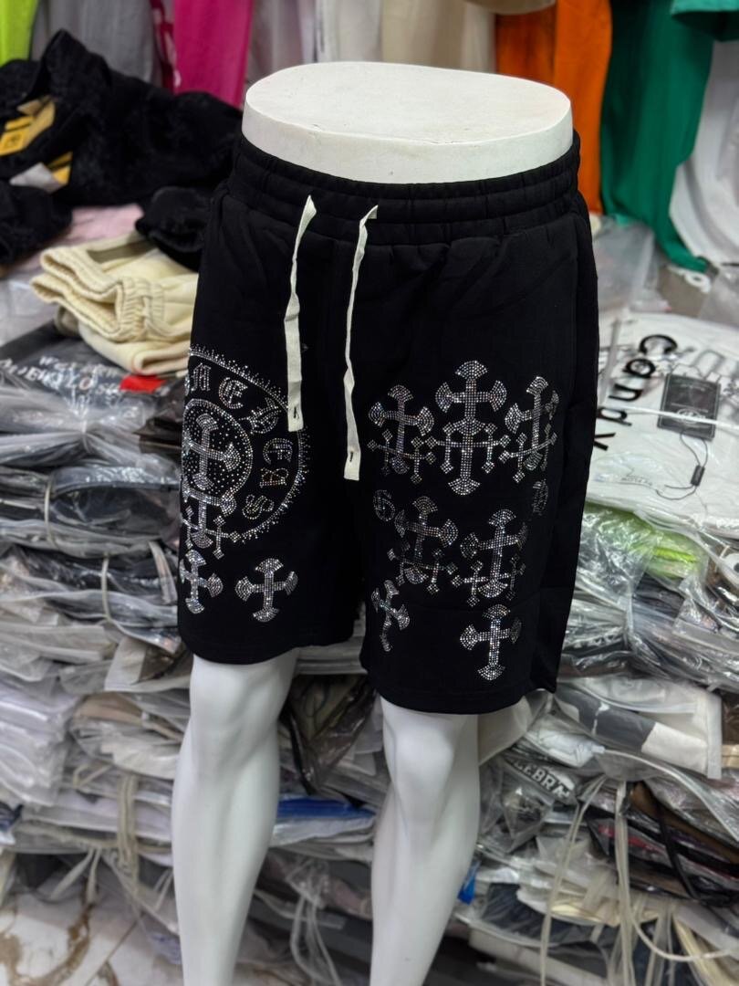Shorts homme stylés avec croix