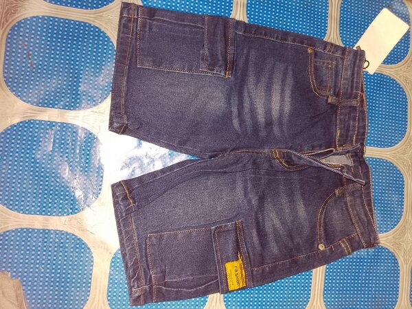 Enfa short en jean décontracté