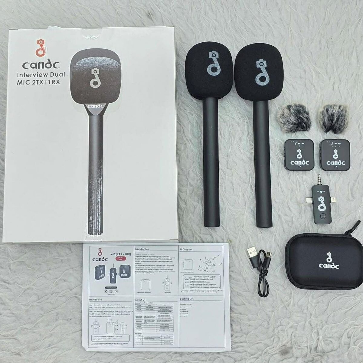 Microphones sans fil Candc
