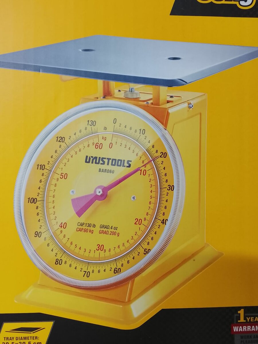 Balance mécanique 60kg durable