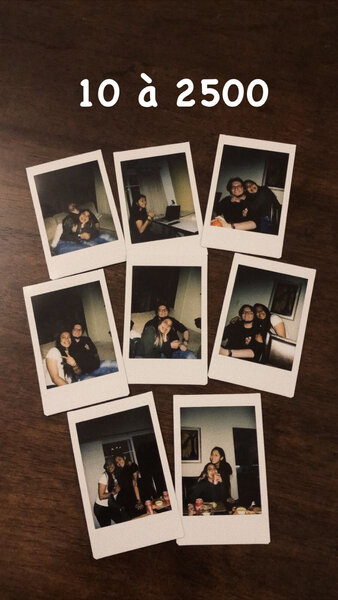 Collection de photos instantanées