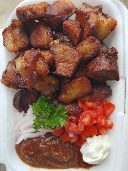 Porc frit croustillant