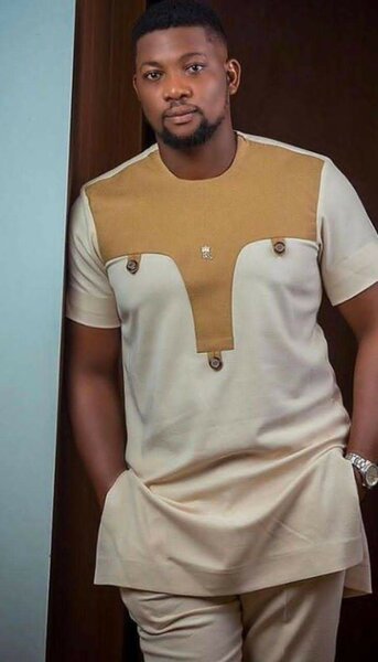 Ensemble africain élégant homme