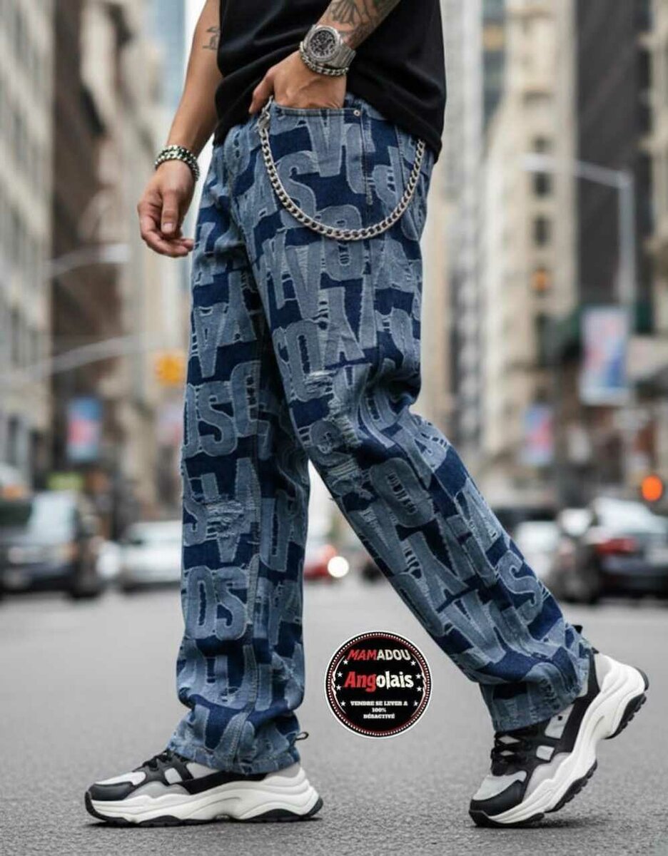 Jeans Cargo Urbain Homme