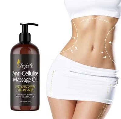 Huile amincissante, Massage corporel Eleytele 240 ML