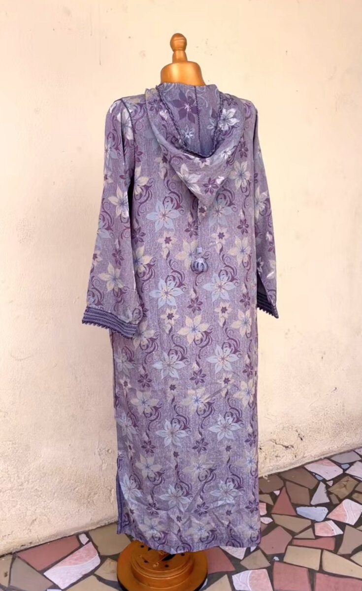 Djellaba Femme Florale