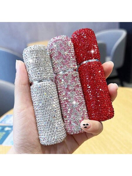 1 bouteille de parfum de luxe en cristal