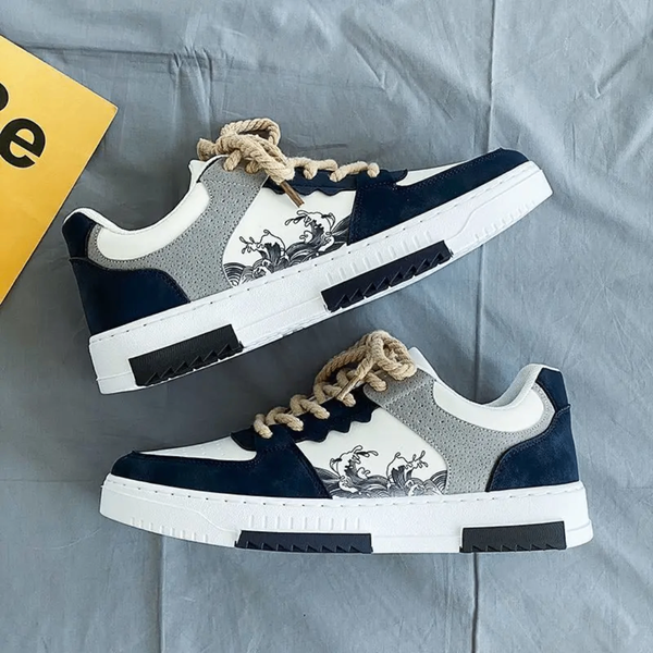 Sneakers homme mode imprimée