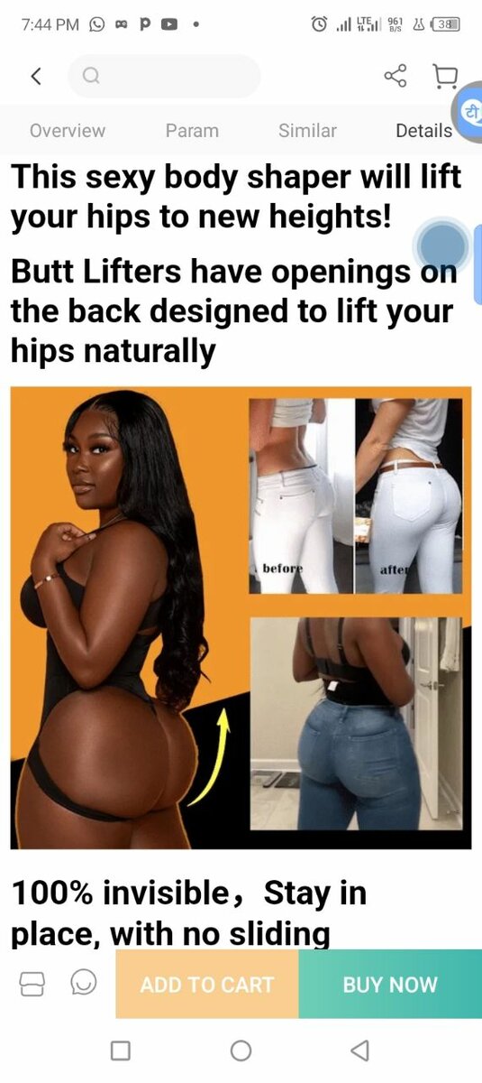 Body shaper n butt lifter