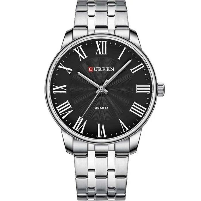 M:8422 Curren Classic Stainless Steel 44mm Dial Size Analog
