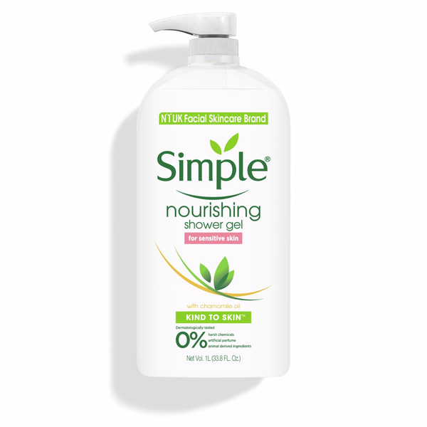 Simple shower gel 1 litre