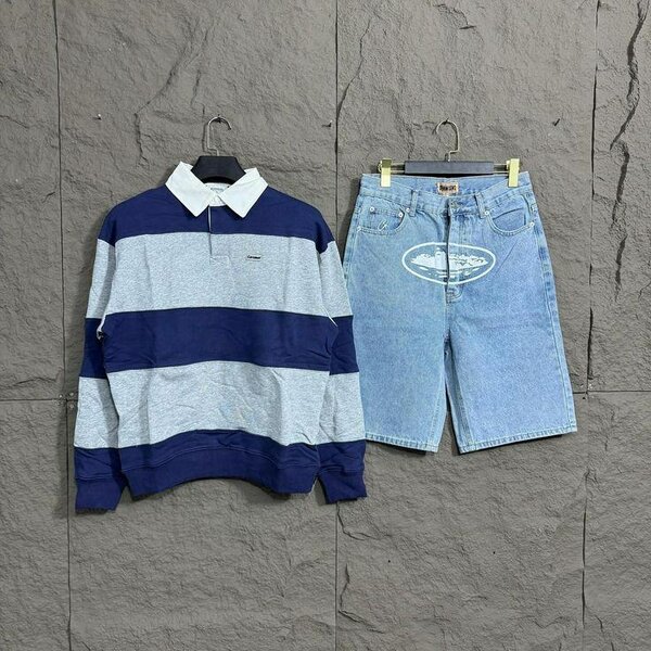 Ensemble Rugby et Short en Jean