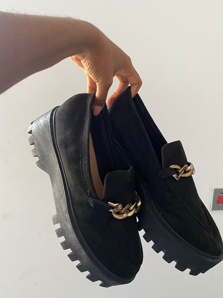 Chunky loafers