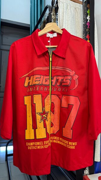 Veste rouge sport unisexe