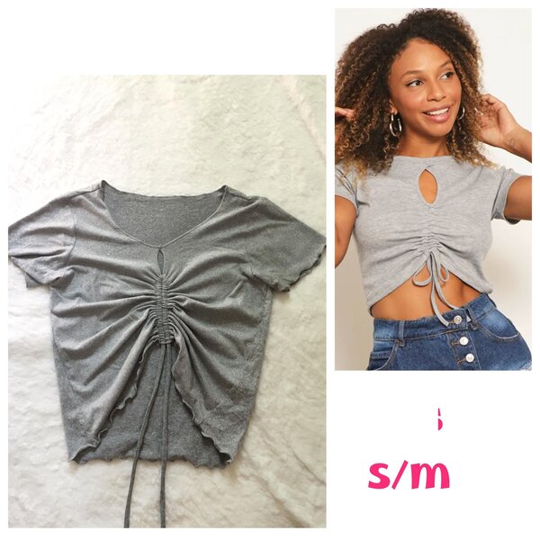 Salaula crop tops and tops