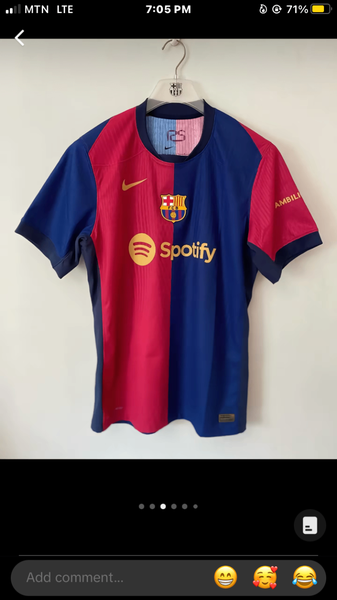 Authentic Barcelona Jersey