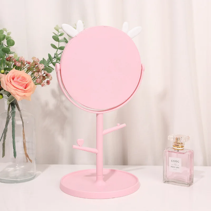 Miroir de maquillage mignon