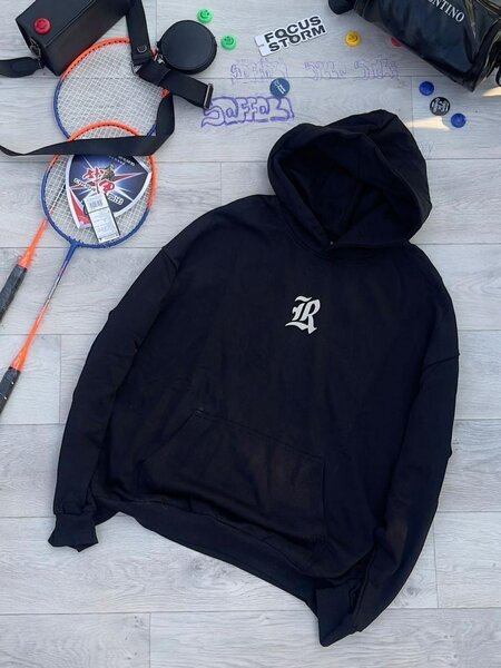 Sweat à Capuche Unisexe Noir