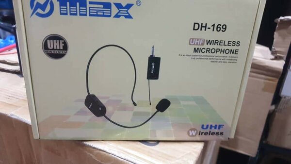 Microphone sans fil Max DH-766