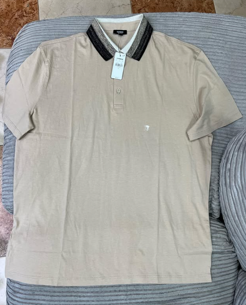 Polo T-shirt beige