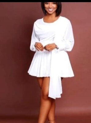 Shiny women's white dress 🎀NEW IN🎀 S,m,l,xl, 