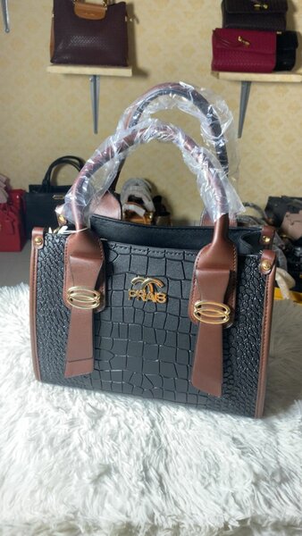 Sac à main cuir crocodile