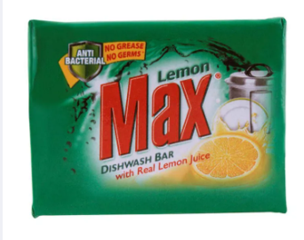 Lemoon Max Bar Dishwasher Detergent | 175g for Sparkling Clean Dishes | Dishwasher Soap Bar