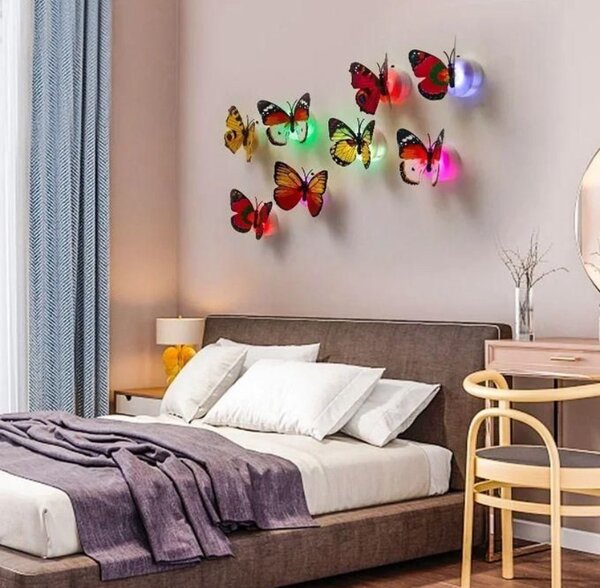 5pcs butterfly stickers