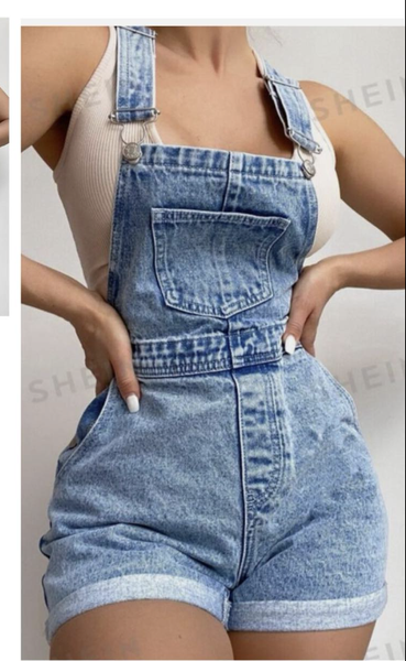 Denim bum shorts dungare