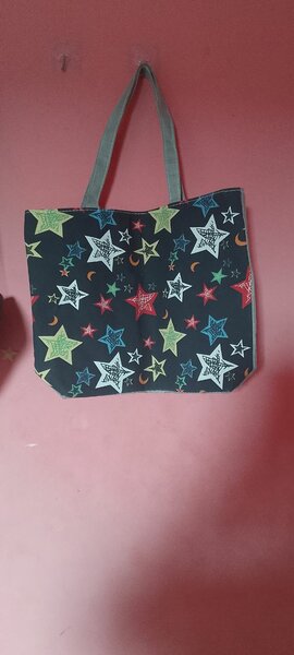 Sac cabas étoilé coloré