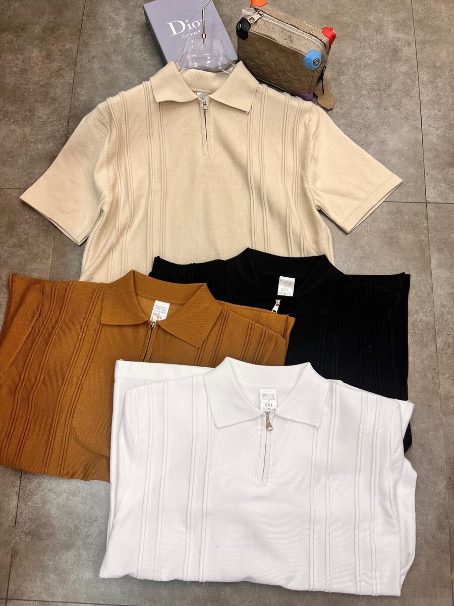 Polo en tricot élégant