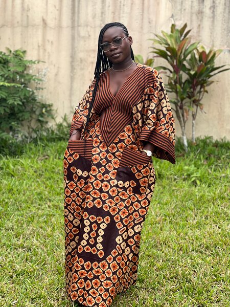 Robe Kaftan Ethnique Femme