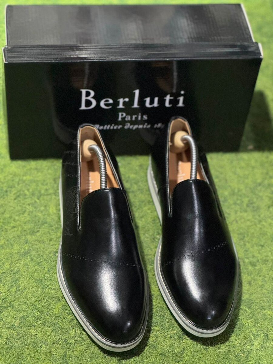 Mocassins élégants Berluti en cuir
