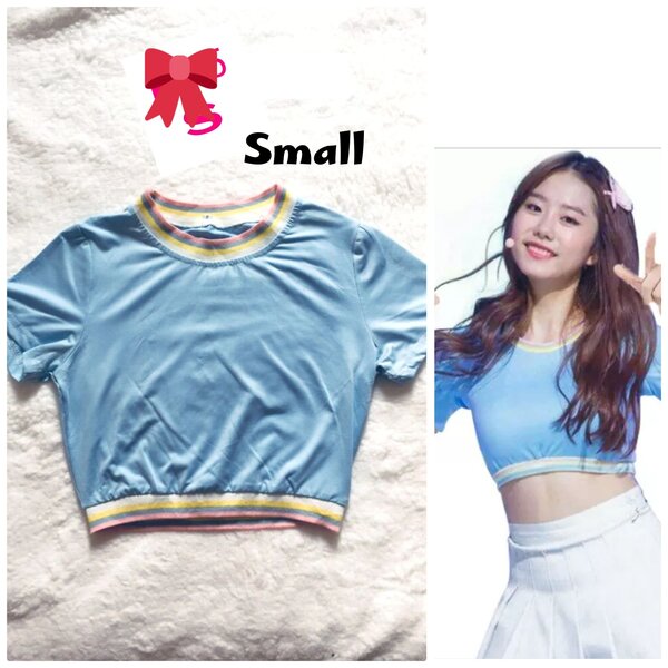 Salaula crop tops and tops