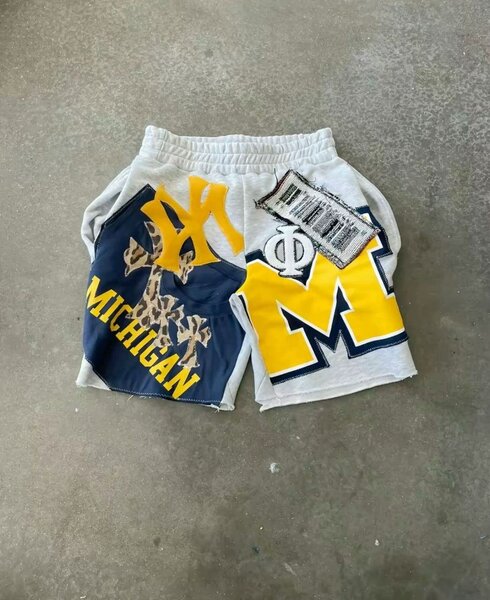 Shorts Michigan Patchwork