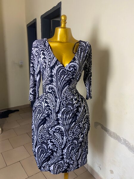 Robe vintage imprimée