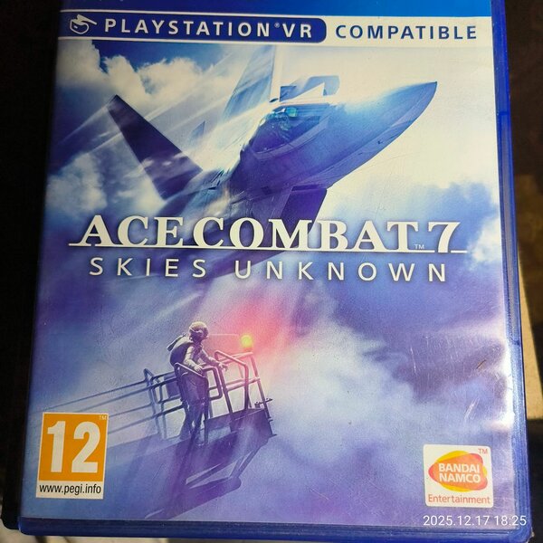 Ace Combat 7 cd PS4 VR
