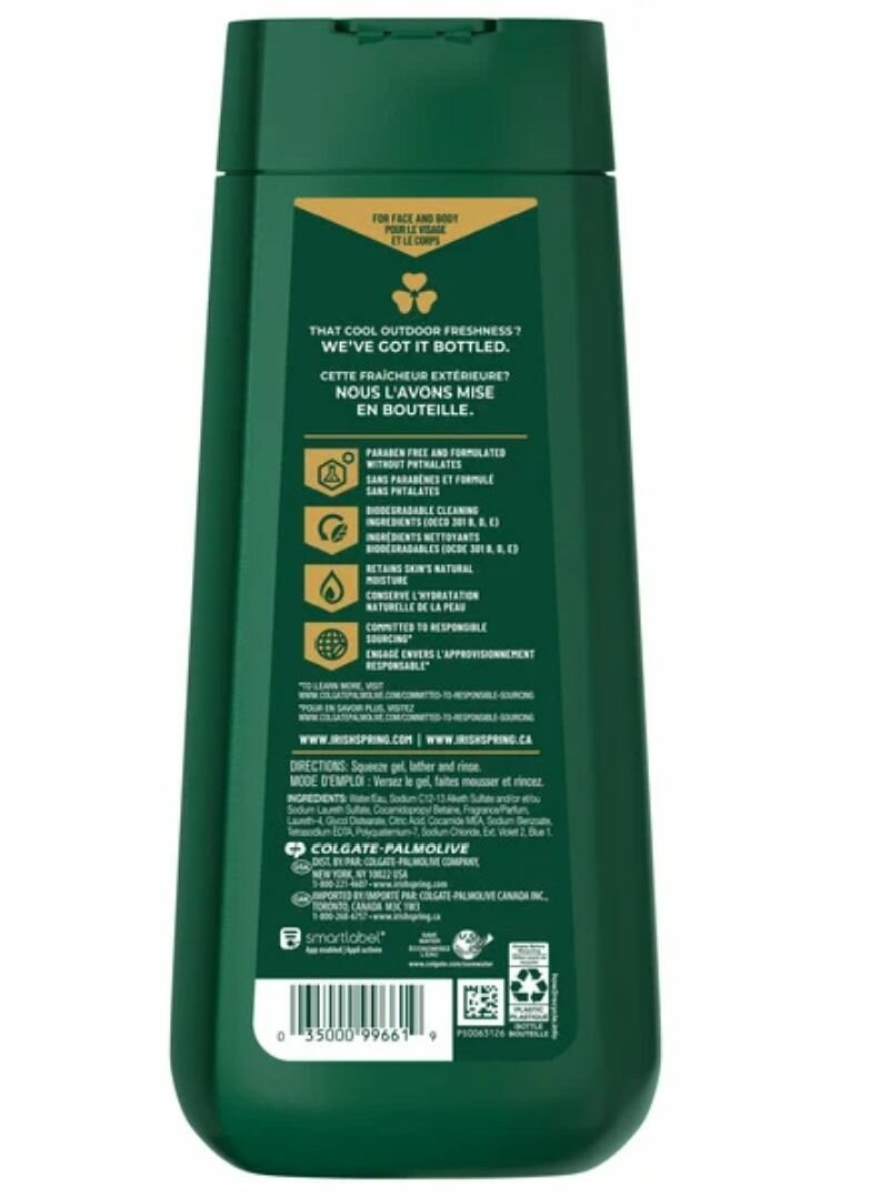 Irish spring gel original