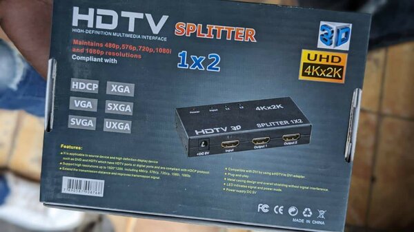 4 way HDMI splitter