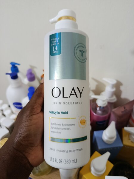 Bain douche olay acide salicyl