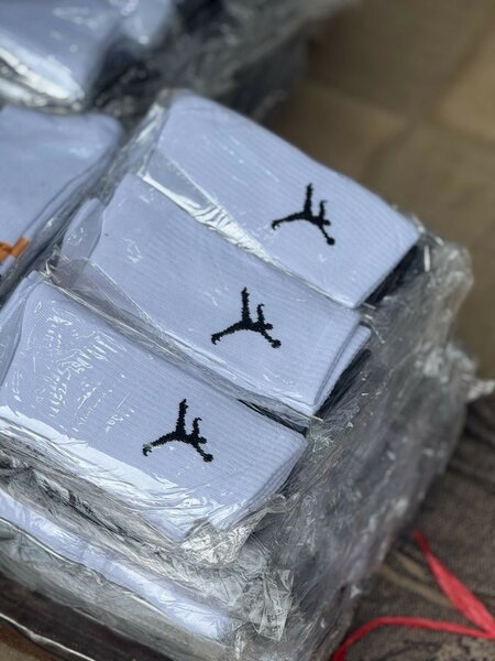 Chaussettes blanches sport