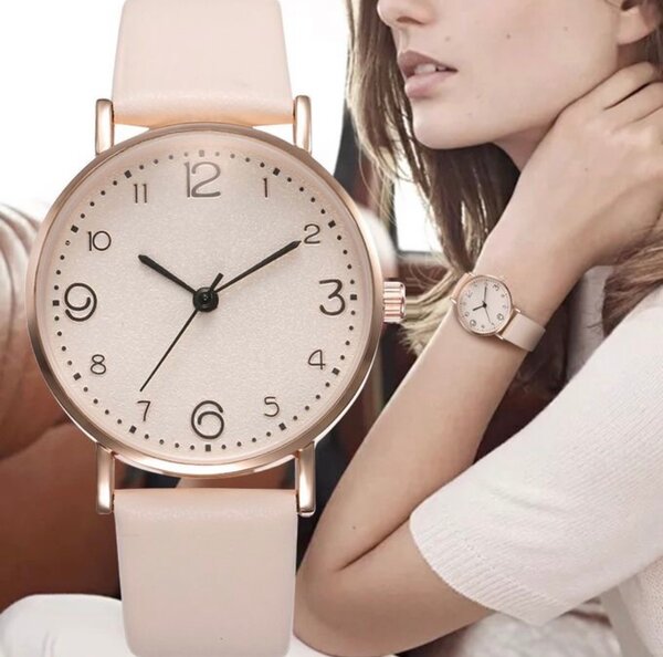 Montre Femme Élégante Rose