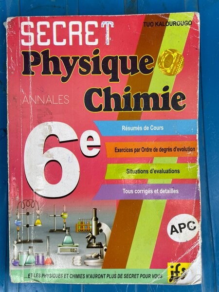 Document de physique chimie